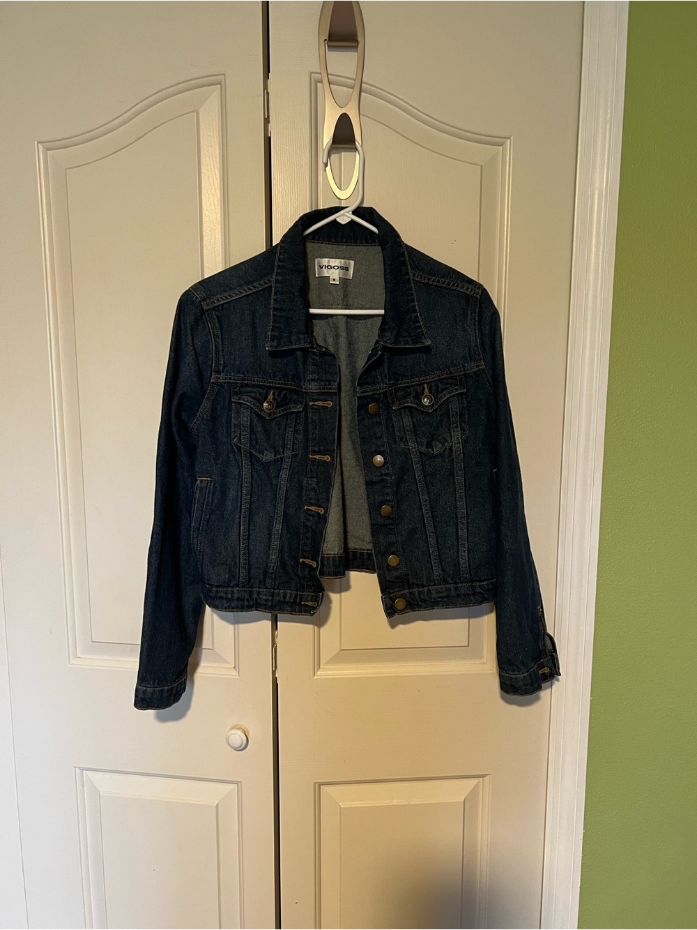 Vigoss Dark Blue Denim Trucker Jacket